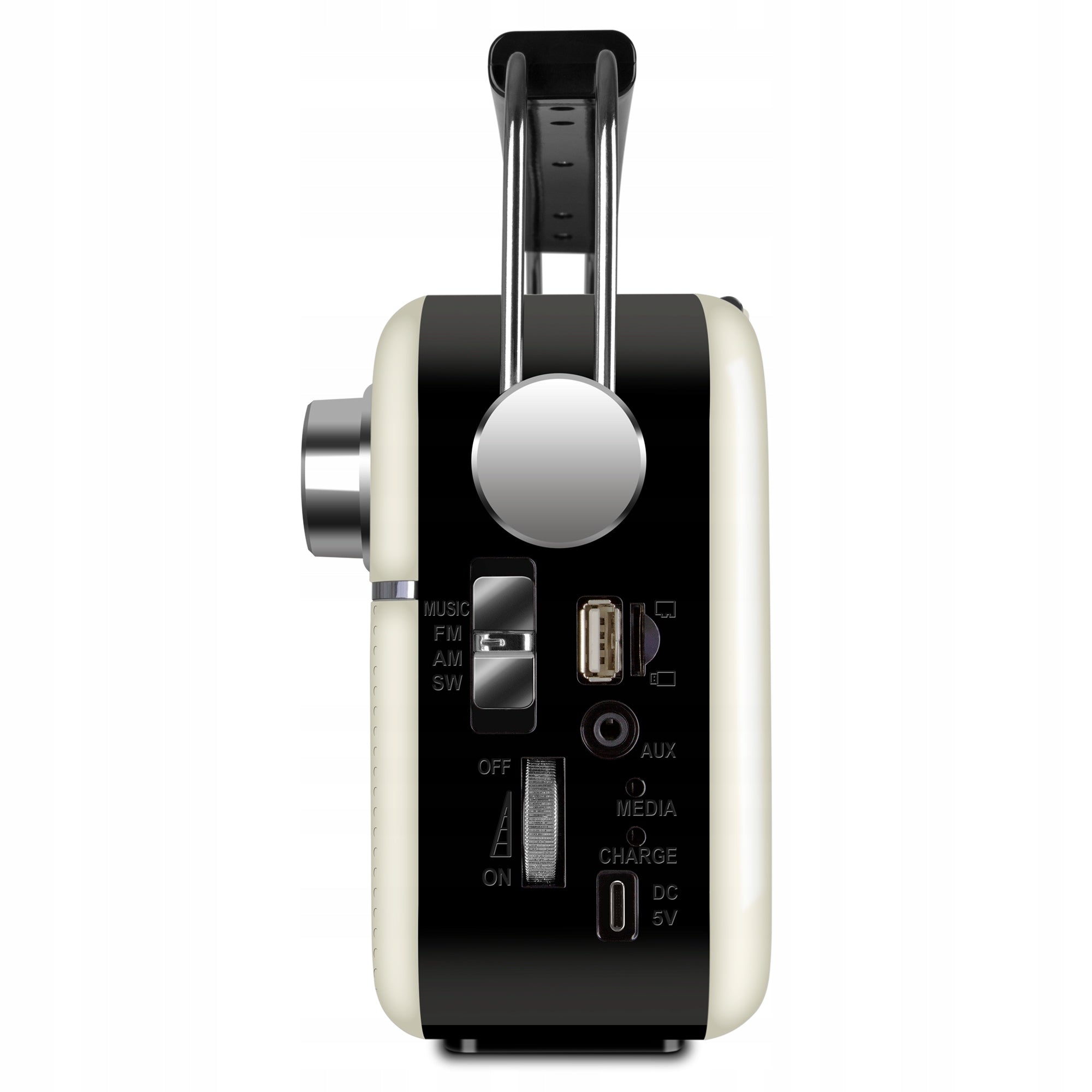 SVEN SRP-505 WHITE FM radio AM SW retro portable battery vintage EAN (GTIN) 6438162020439