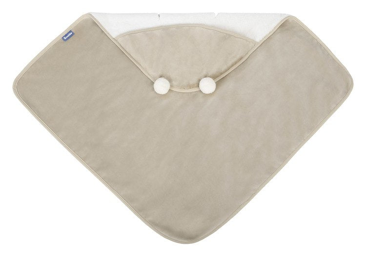 SWADDLE FOR CAR SEAT PLUSH 75X75 BEIGE Brand no brand