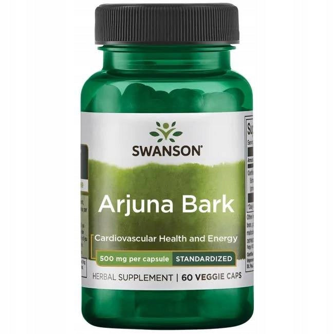 SWANSON ARJUNA EXTRACT 500mg 60 caps.