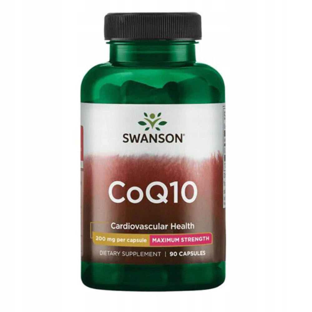 SWANSON COENZYME Q10 CoQ10 200mg 90 caps STRONG EAN (GTIN) 087614020358