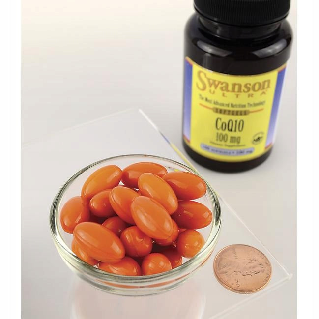 SWANSON COENZYME Q10 UP TO 100mg 100 kaps CoQ10 HEART immunity SKIN energy Packaging status original