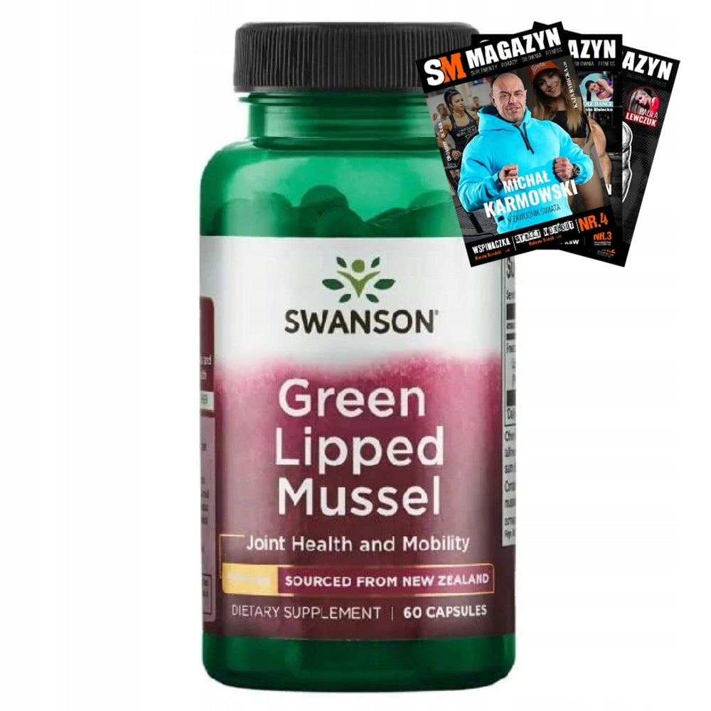 SWANSON FREEZE-DRIED GREEN CLAM 500mg 60 kaps