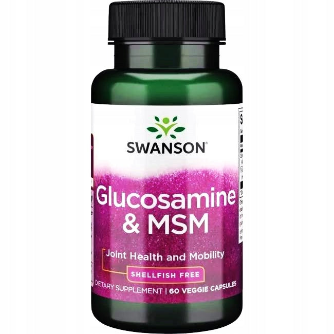 SWANSON Glucosamine & MSM organic sulfur JOINTS