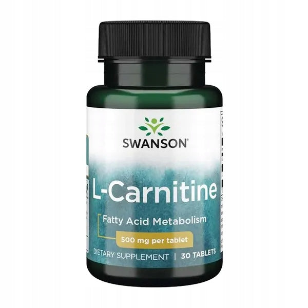 SWANSON L-CARNITINE 500MG 30t BURNER SLIMMING Packaging status original