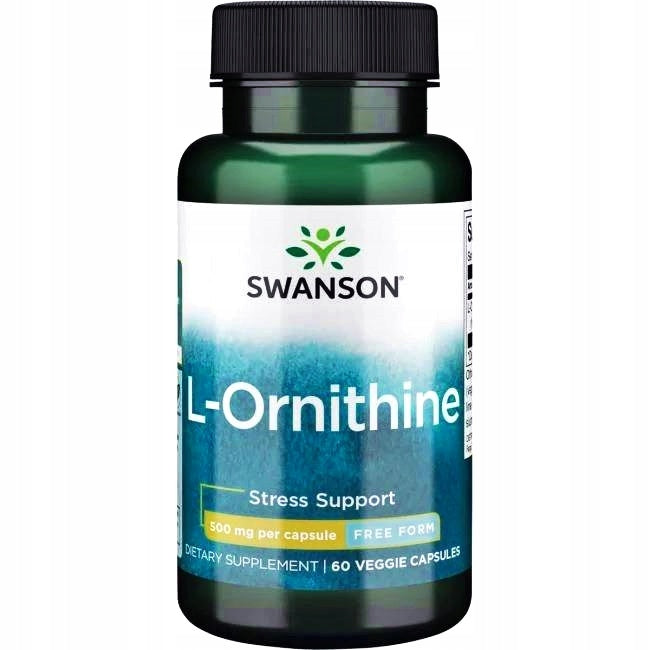 SWANSON L-Ornithine Amino Acid 500mg ornithine