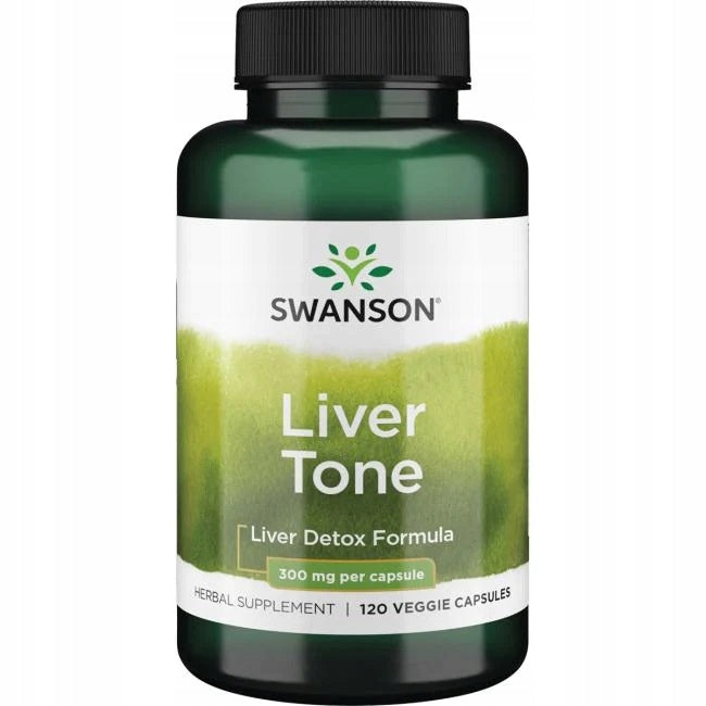 SWANSON LIVER TONE 300mg 120k DETOX LIVER SUPPORTS PROTEIN METABOLISM