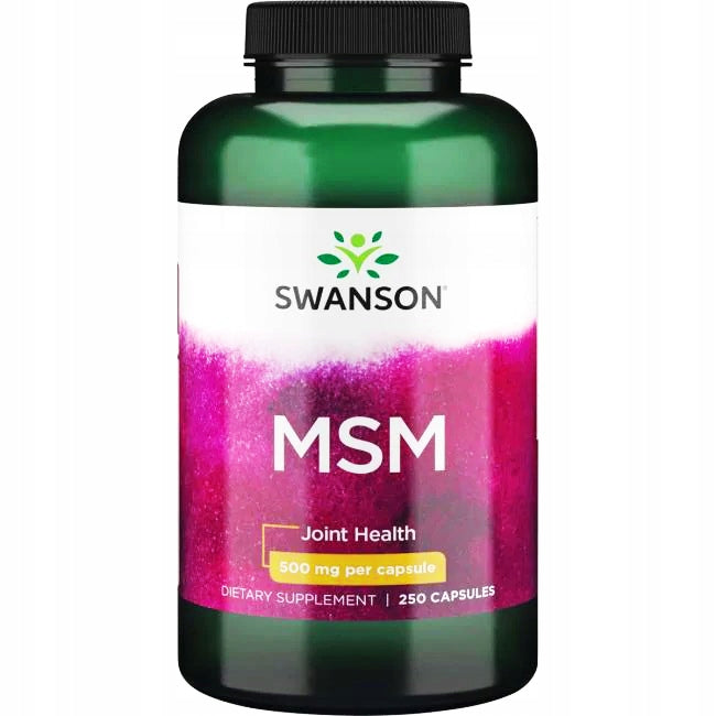 SWANSON MSM ORGANIC SULFUR Collagen 250caps BONE SKIN Joints HAIR Medical device no