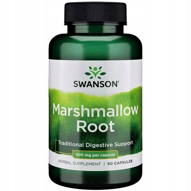 SWANSON Marshmallow Root Stomach Infections 90 kaps