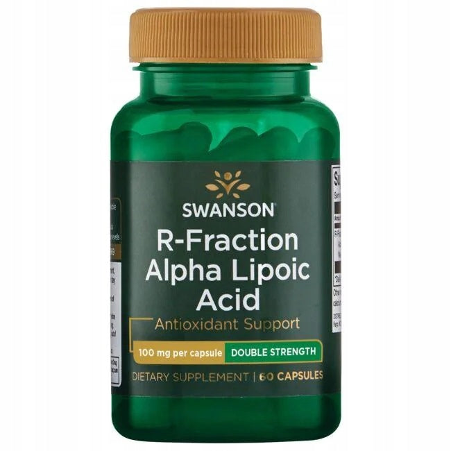 SWANSON R-Fraction R-ALA ALPHA LIPOIC ACID 100mg 60k ANTIOXIDANT