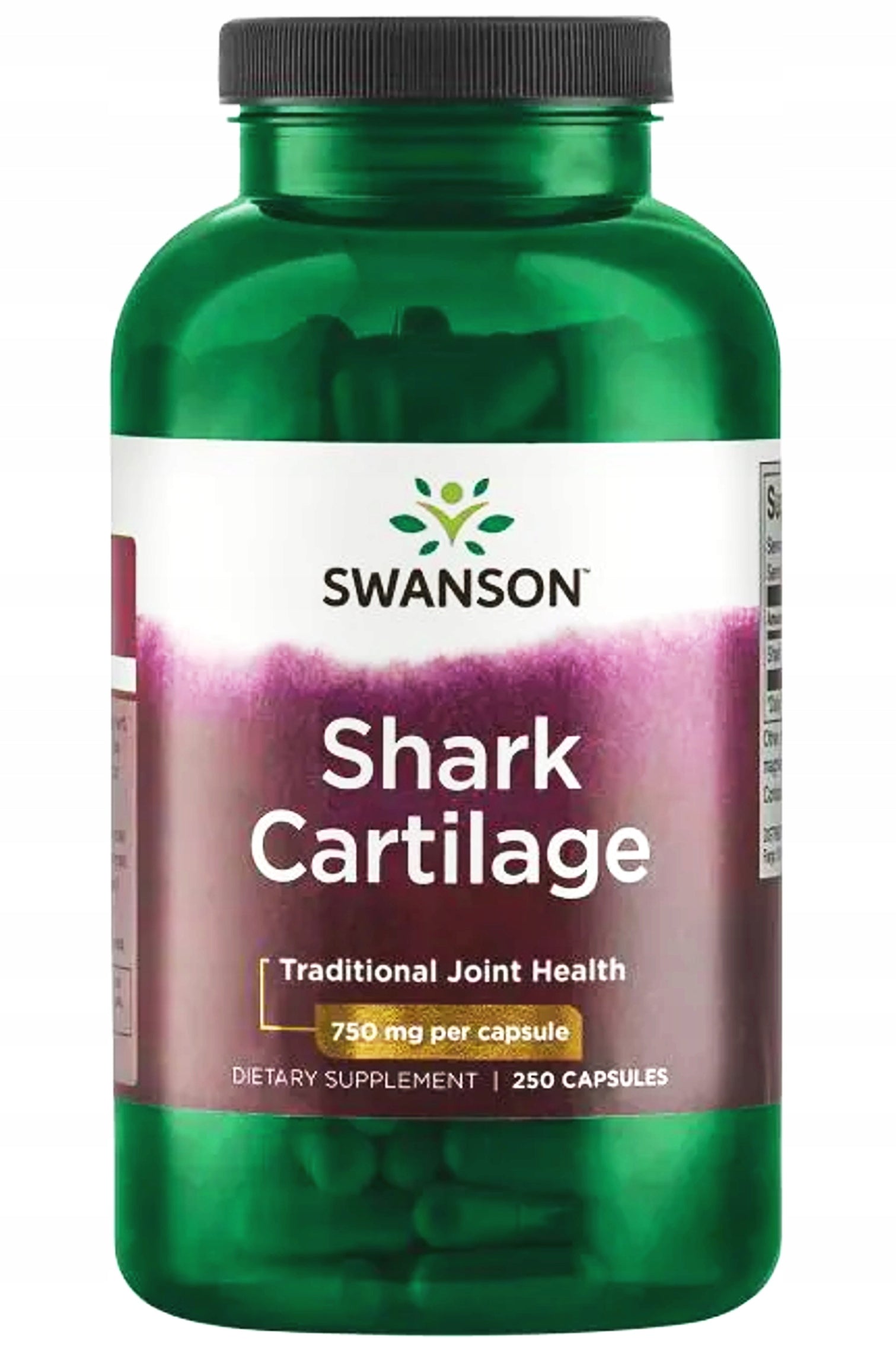 SWANSON Shark Cartilage 750mg 250 Shark Cartilage