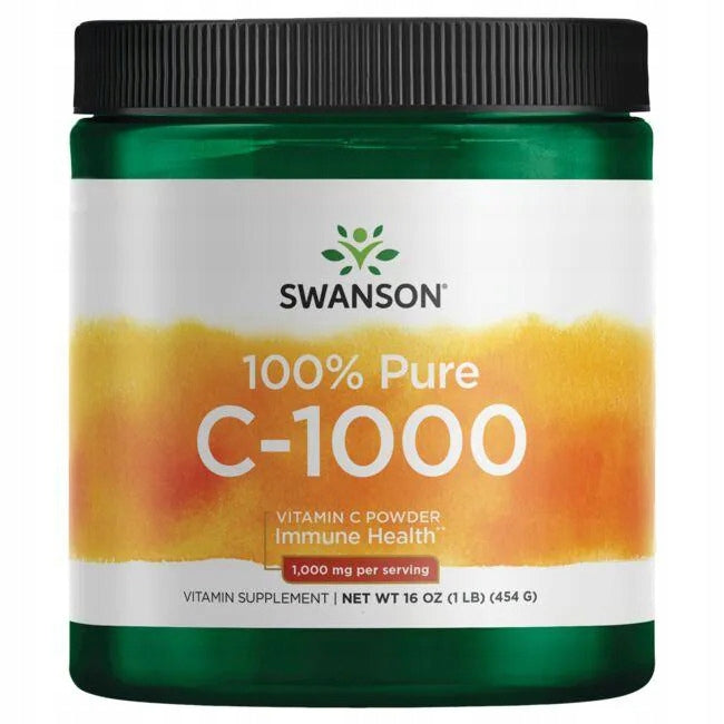 SWANSON VITAMIN C 100% PURE PHARMACEUTICAL 454g Immunity SKIN Energy Medical device no