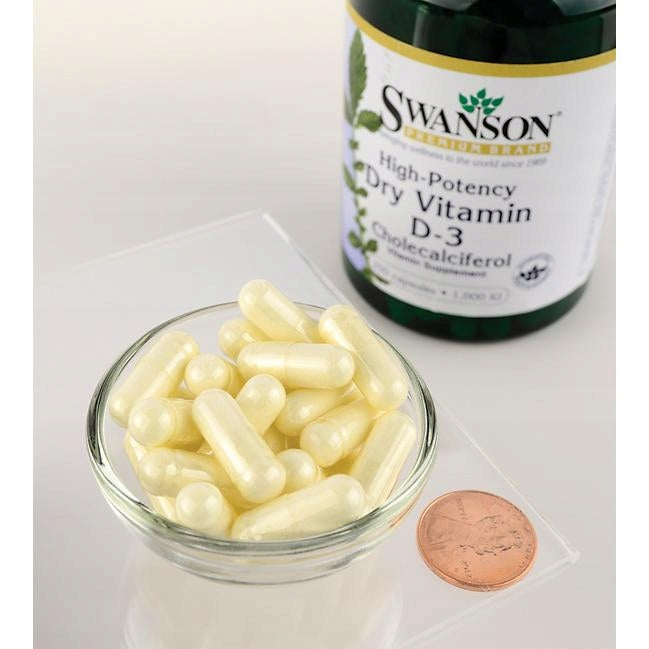SWANSON Vitamin D3 1000 IU 250k VIT. sun Packaging status original
