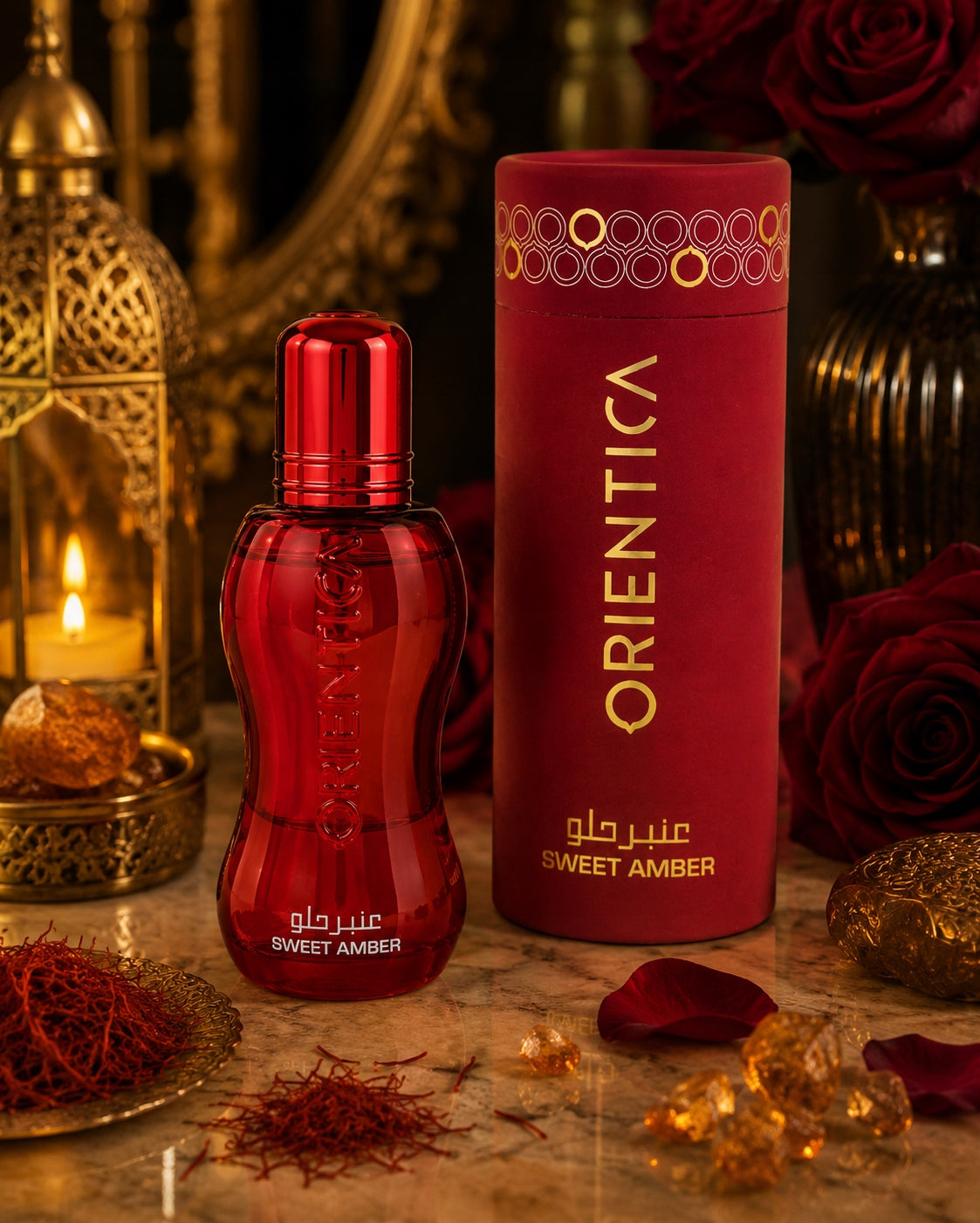 SWEET AMBER PERFUME 30ml ORIENTICA EXPRESSIVE ELEGANT FLORAL ORIENTAL Manufacturer code OFS5728