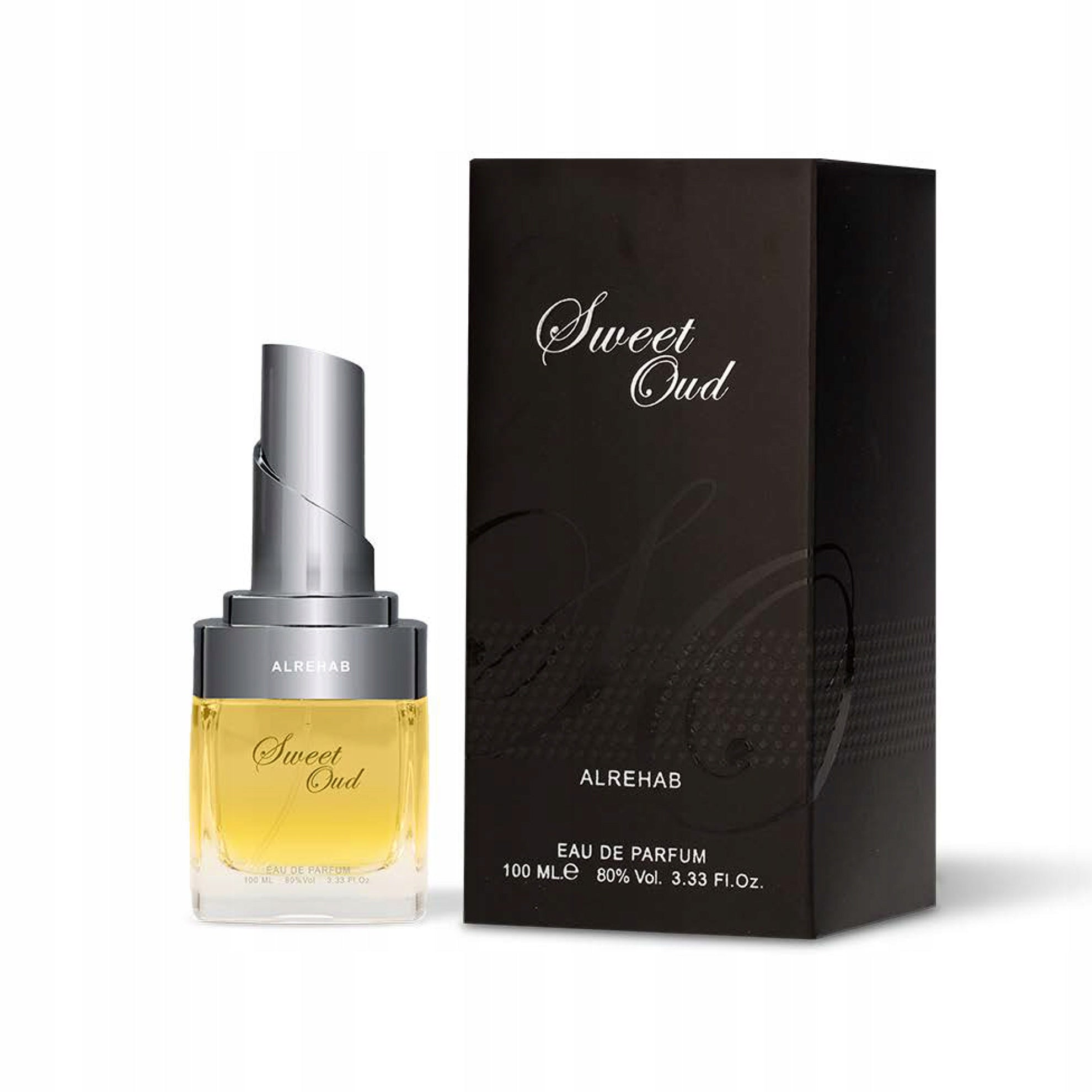 SWEET OUD ARABIC PERFUME UNISEX SPICY AGAR 100 ml AL REHAB EDP Packaging status original