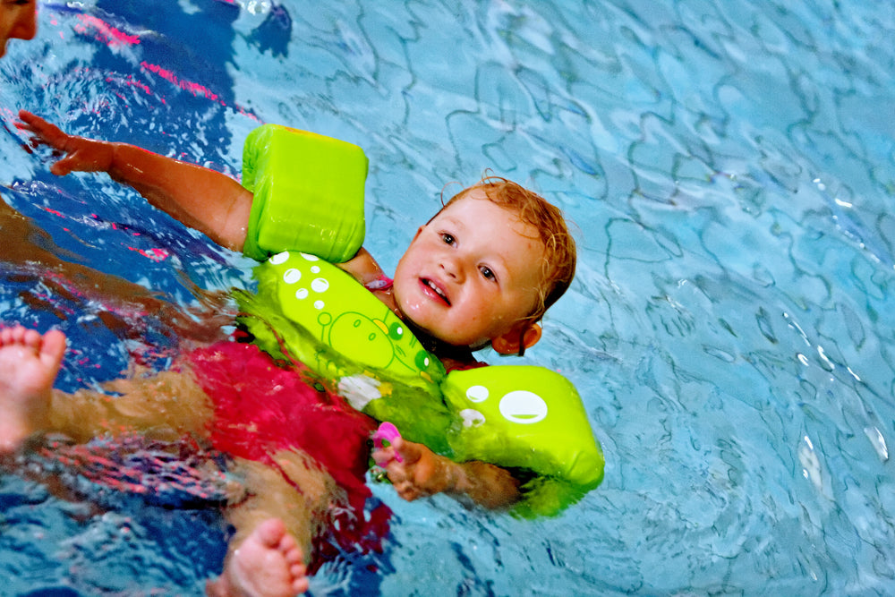 SWIM CARE Life Vest children's swimmers KROKO SPOKO Kind buoyancy belt