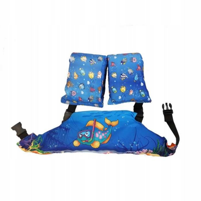 SWIMMER SLEEVES LIFE VEST FOR SWIMMING POOL CHILD