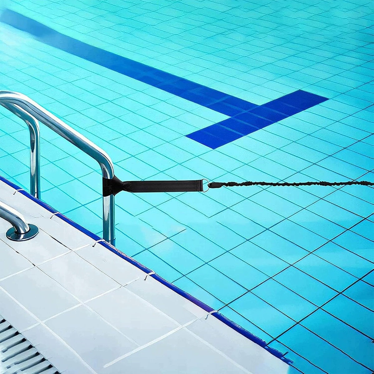 SWIMMING BELT IN THE POOL ADJUSTABLE TRAINING FOR ADULTS 3.6METER Brand no brand