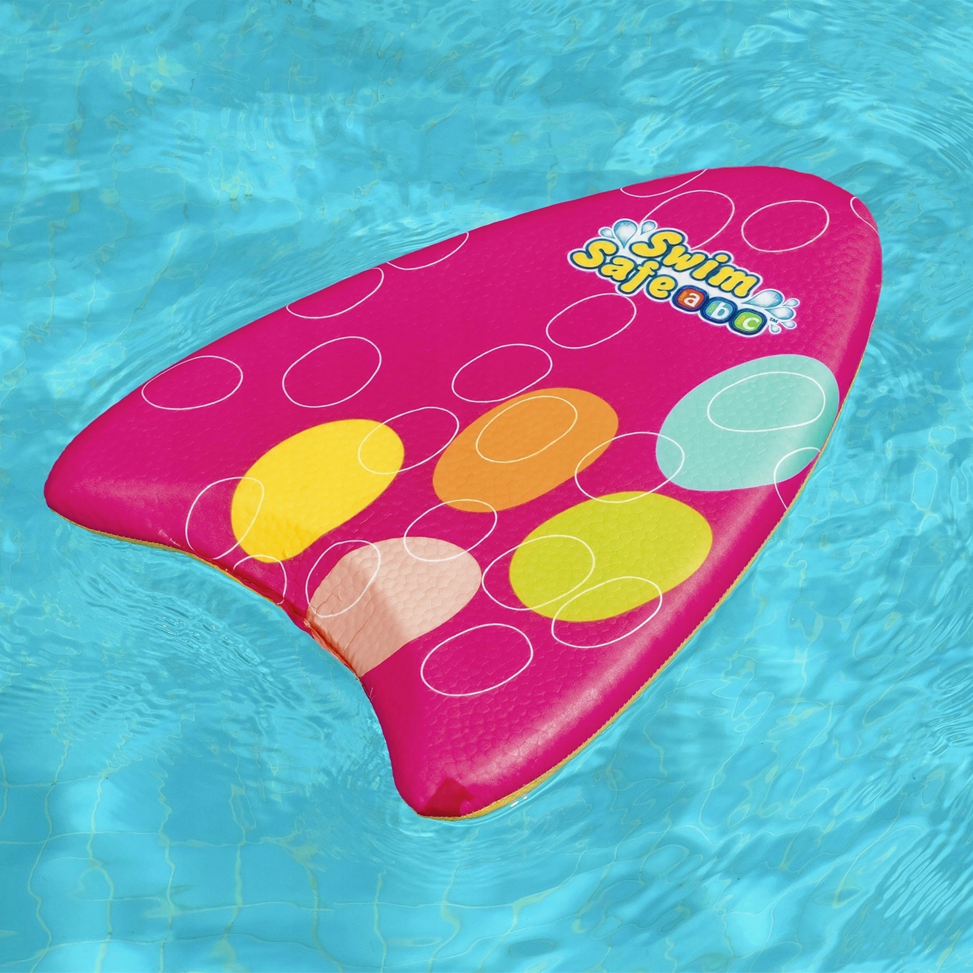 SWIMMING BOARD BESTWAY AQUASTAR PINK 42x32 FOR CHILDREN 3-6 YEARS HELP Brand Bestway