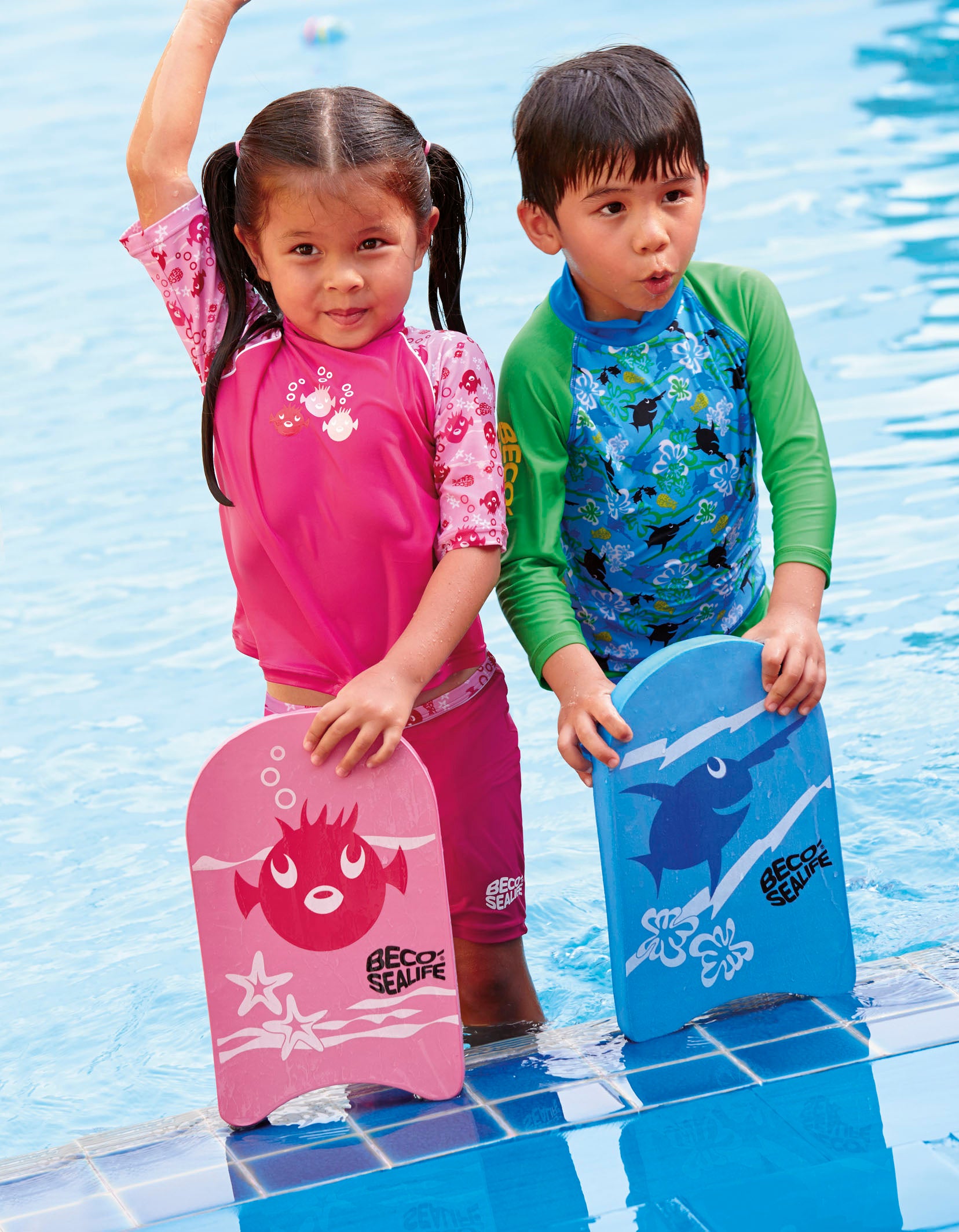 SWIMMING BOARD PINKY 34 x 21 x 3 cm Brand Beco