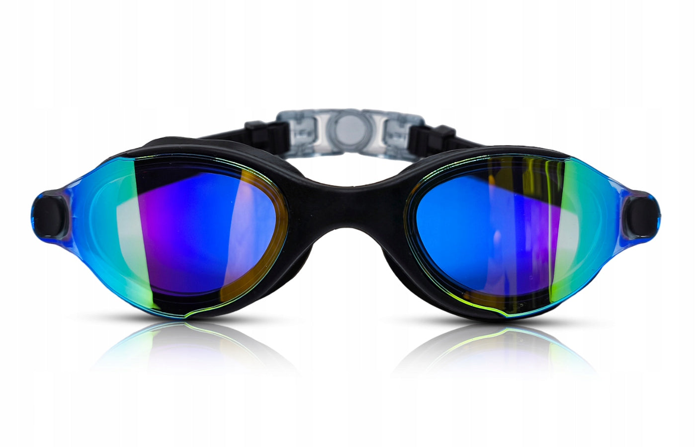 SWIMMING GLASSES SWIMMING Hornet FOR POOL GLASSES 100% ANTI-FOG Manufacturer code OKULARY DO PŁYWANIA NA BASEN Hornet-07 Black