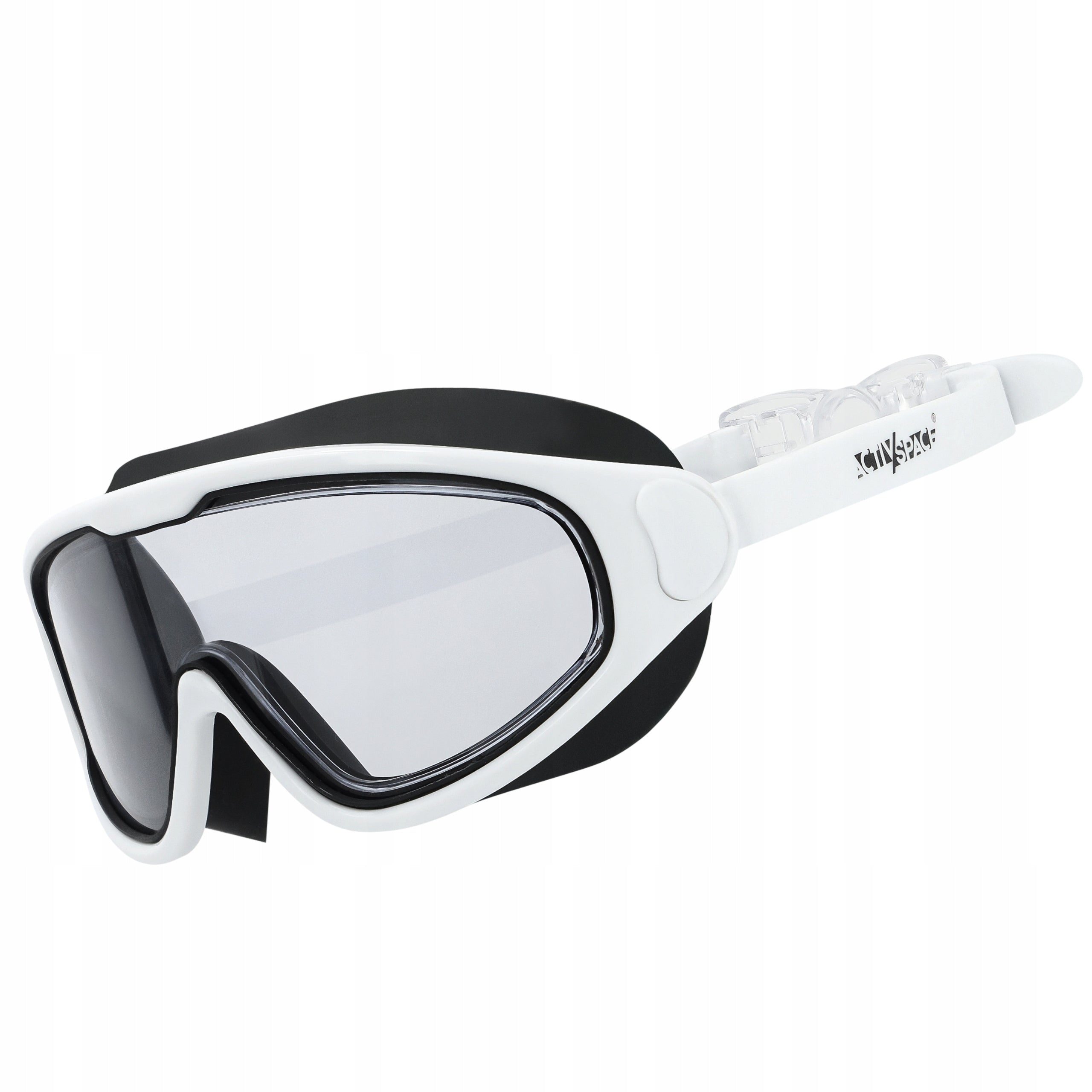 SWIMMING GOGGLES ANTI-FOG SWIMMING POOL GOGGLES +NOSE PLUGS AND CASE Brand Activ/Space