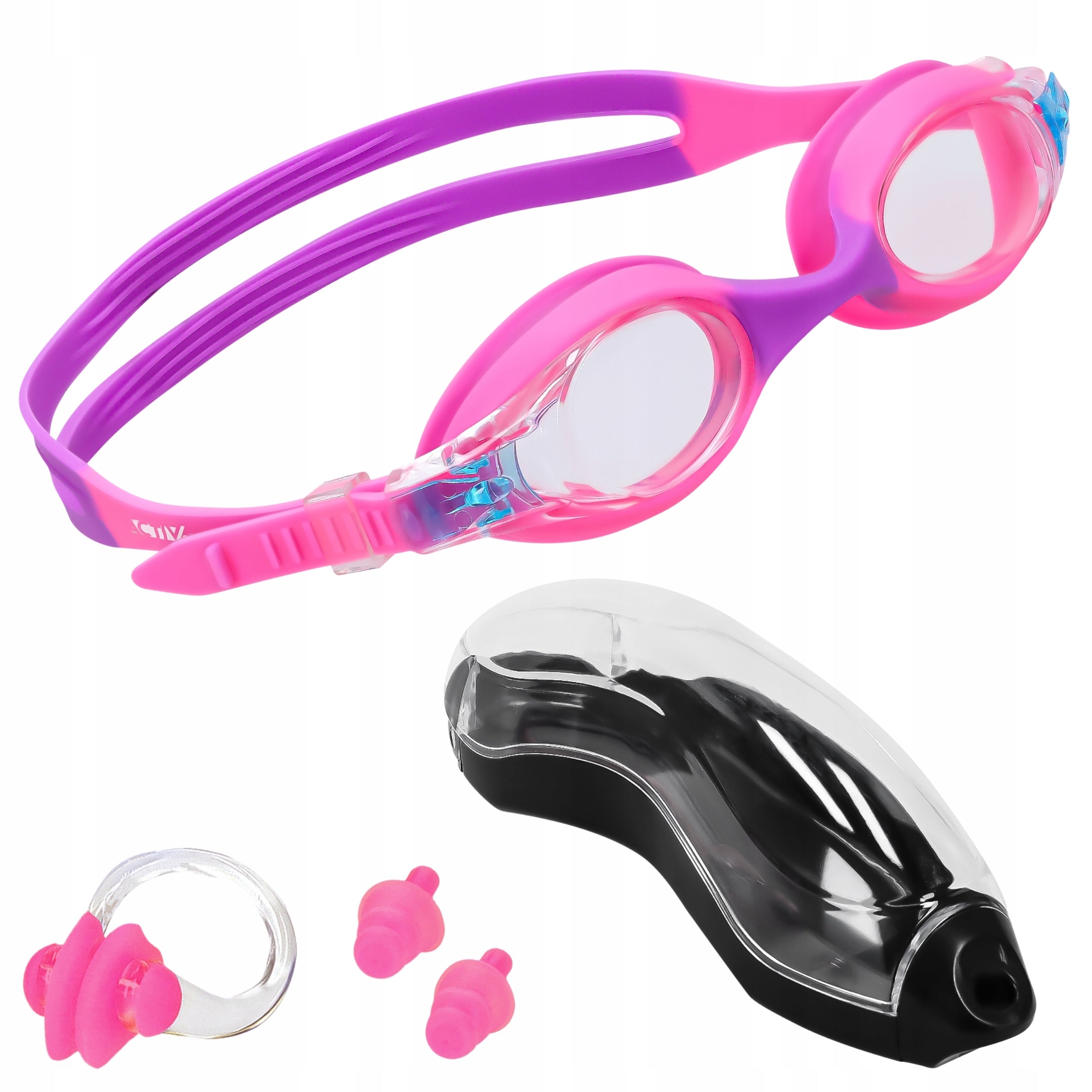 SWIMMING GOGGLES FOR SWIMMING POOL COMFORTABLE FOR CHILDREN + ANTI-FOG