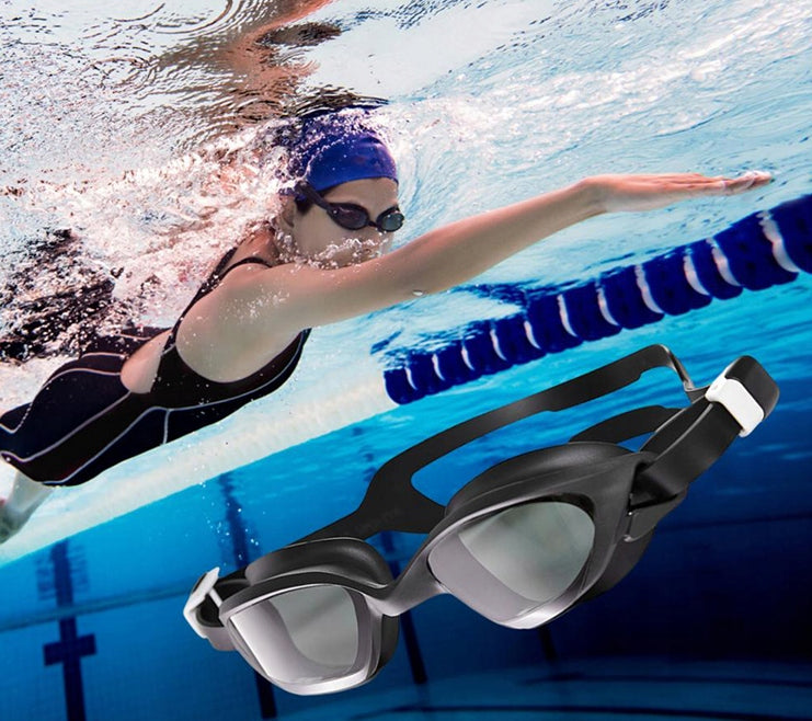 SWIMMING GOGGLES FOR SWIMMING POOL FOR ADULTS ANTIFOG FOR SWIMMING ADJUSTABLE Brand no brand