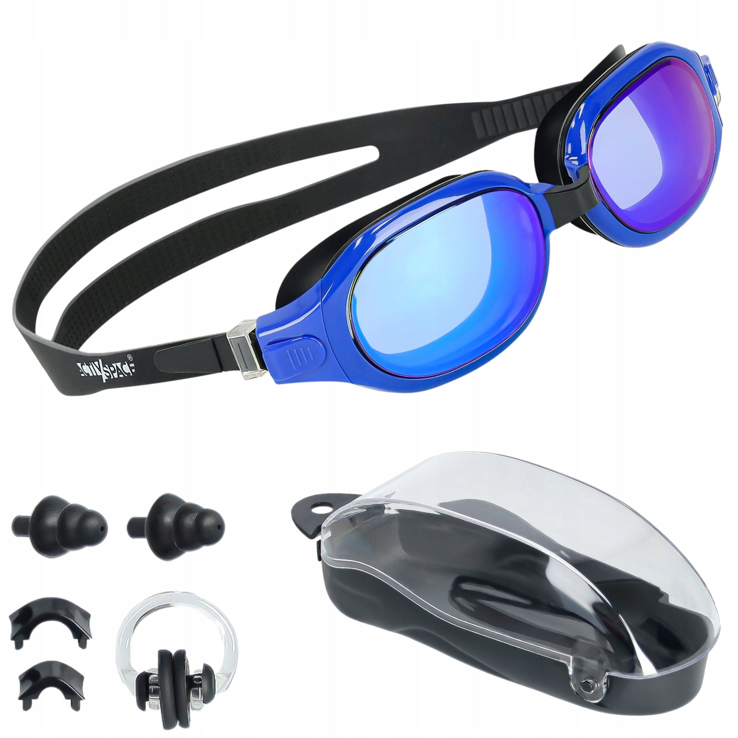 SWIMMING GOGGLES SWIMMING POOL GOGGLES TRAINING ANTI FOG + UV