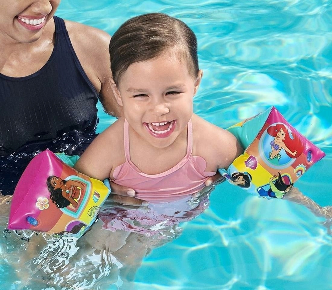 SWIMMING LEARNING SLEEVES INFLATABLE SWIMMERS FOR CHILDREN BESTWAY PRINCESS Model PRINCESS