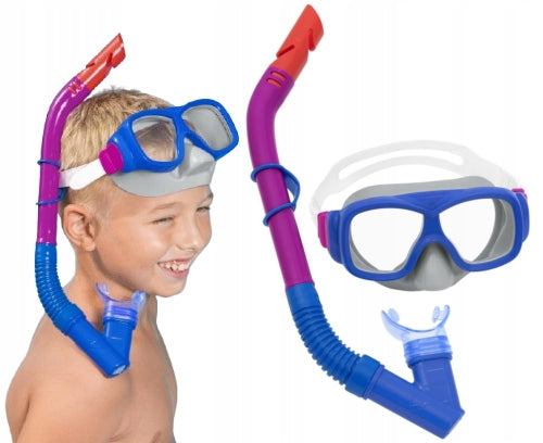 SWIMMING MASK WITH TUBE DIVING GLASSES 24032