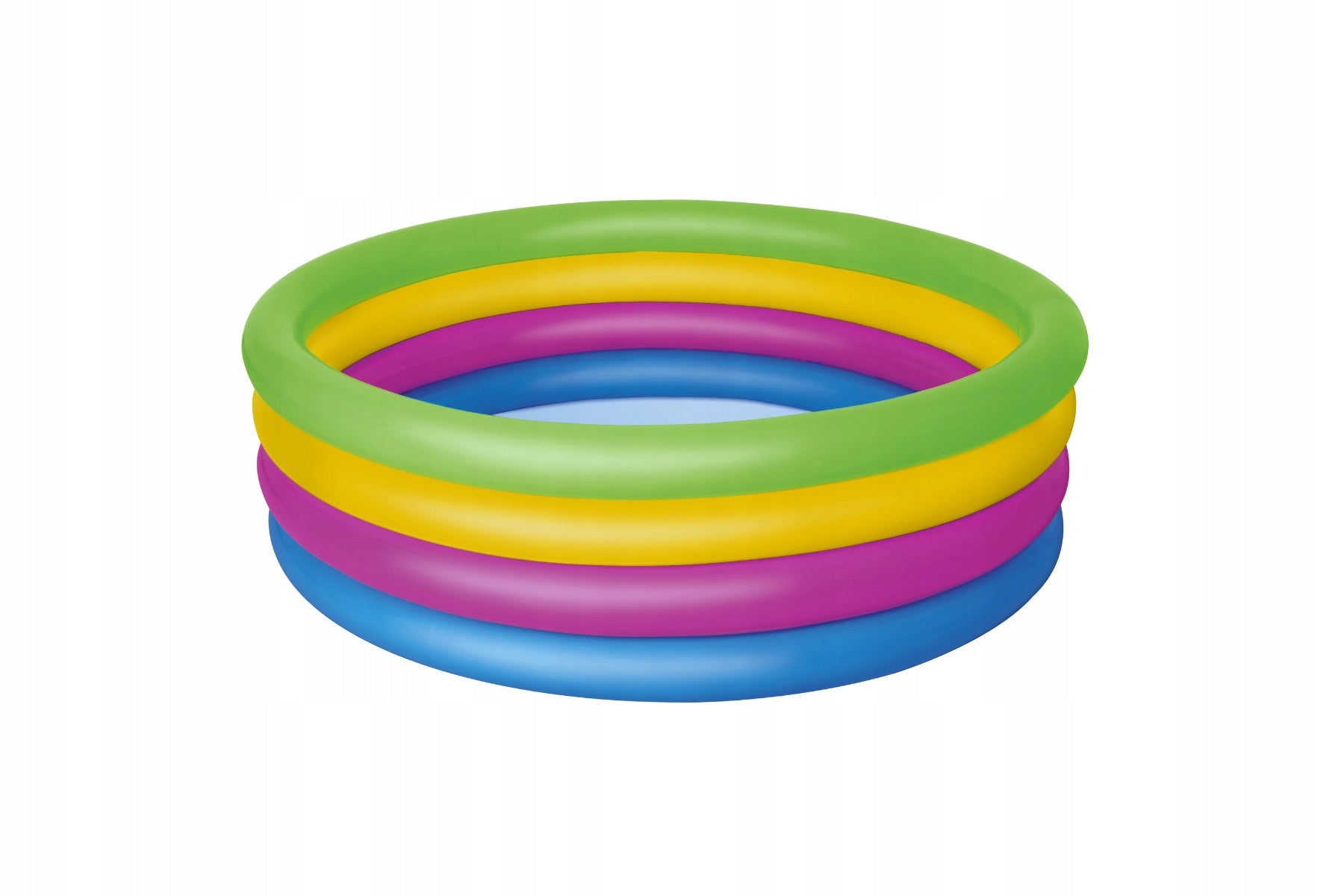 SWIMMING POOL INFLATABLE GARDEN POOL FOR CHILDREN BESTWAY 51117 COLORFUL Manufacturer code 51117 basen