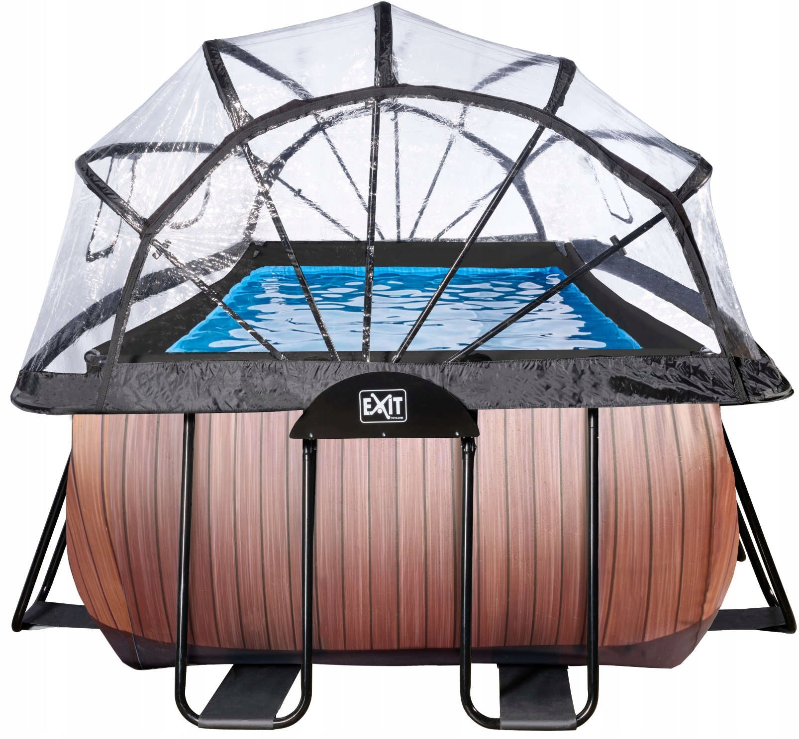 SWIMMING POOL ON A FRAME WITH FILTER AND COVER 400X200X100CM Height 181 cm