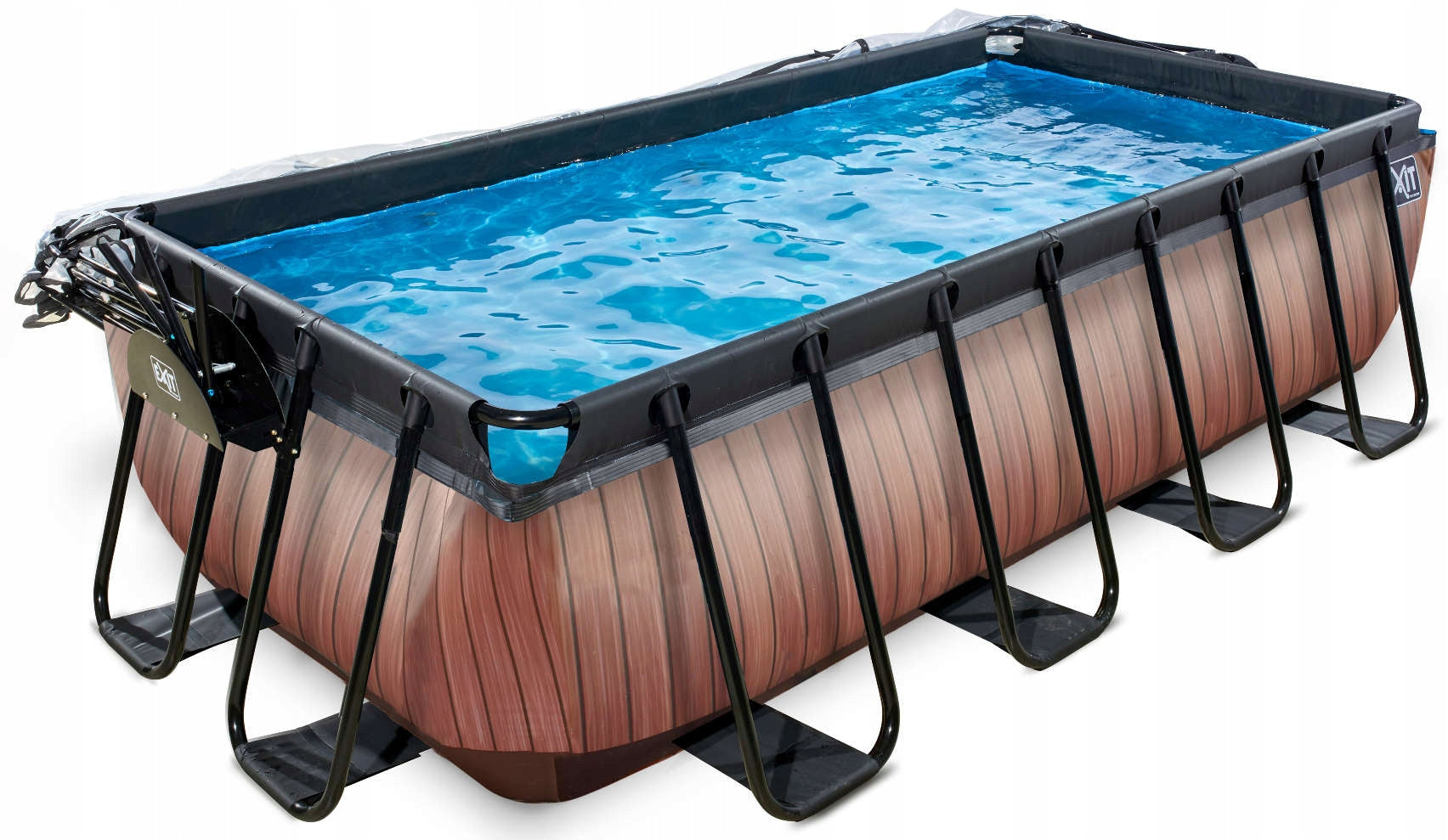 SWIMMING POOL ON A FRAME WITH FILTER AND COVER 400X200X100CM Series 30.27.42.10