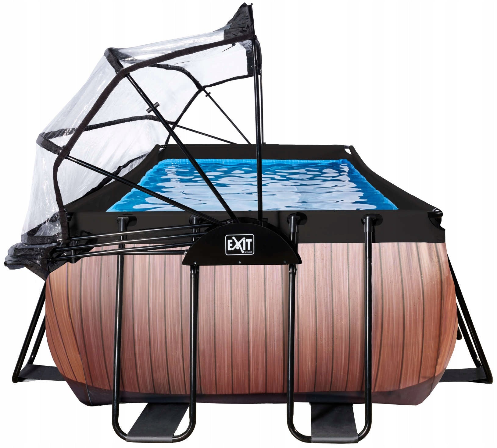 SWIMMING POOL ON A FRAME WITH FILTER AND COVER 400X200X100CM Volume 7020 l