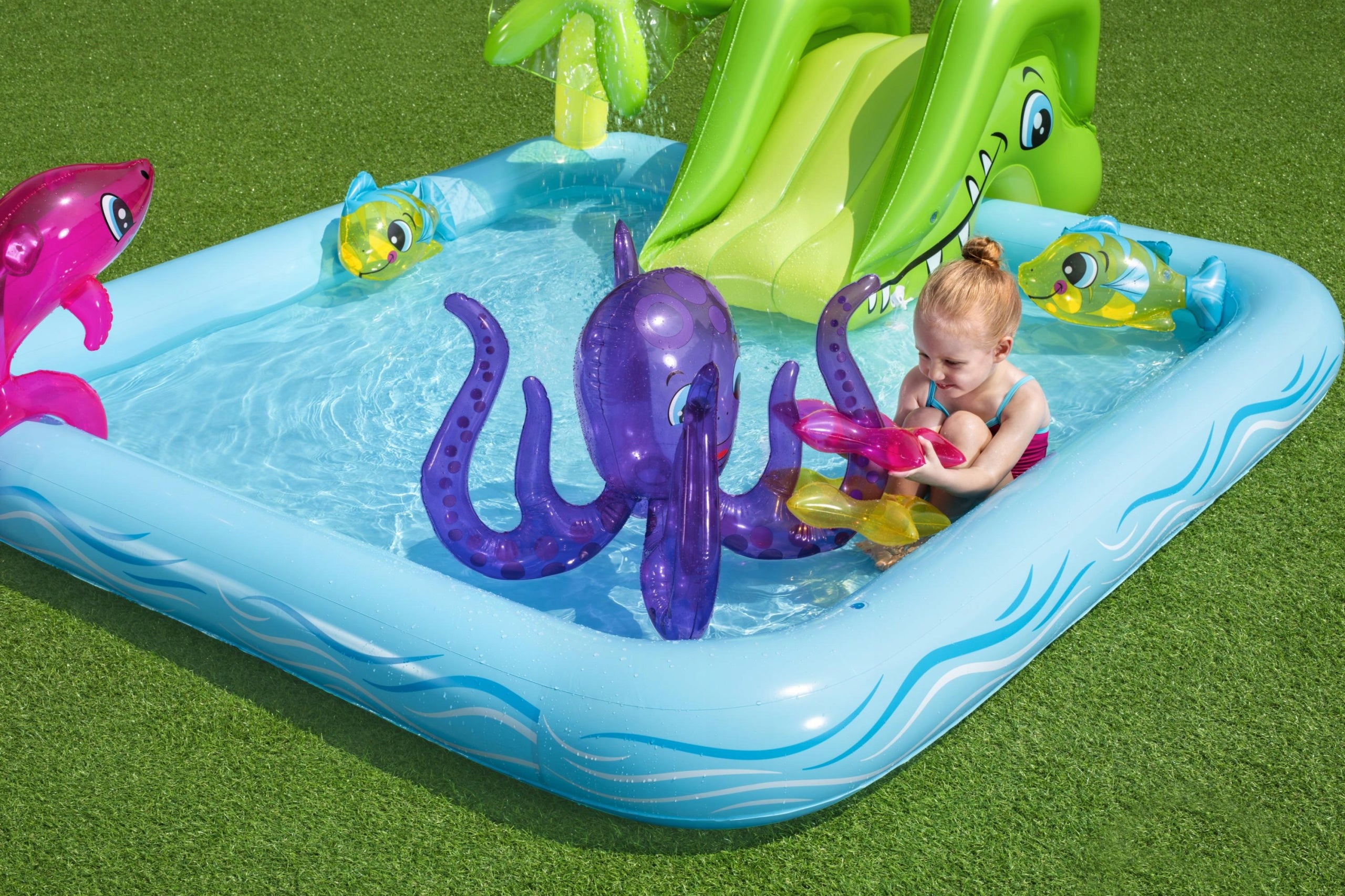 SWIMMING POOL SQUARE TOYS AQUARIUM WATER POOL FOUNTAIN 53052 BESTWAY EAN (GTIN) 5901042446731
