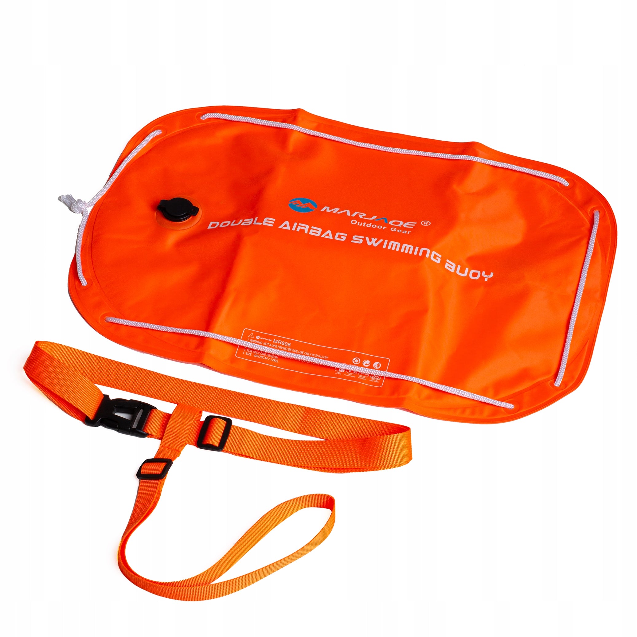 SWIMMING SAFETY BUOY INFLATABLE SWIMMING BUOY TWO-CHAMBER BELAYING For swimming