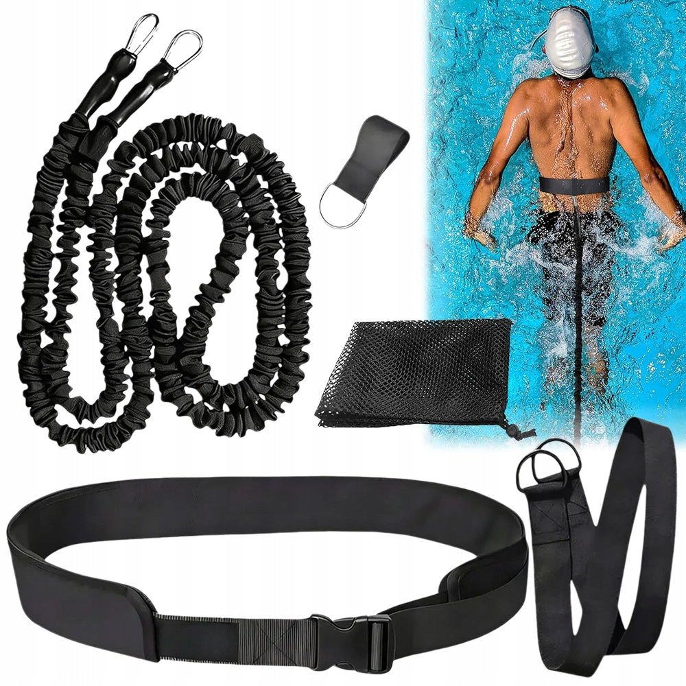 SWIMMING TRAINER RESISTANCE RUBBER FOR SWIMMING BELT REGENERATION SBR POOL Product weight with unit packaging 0.681 kg