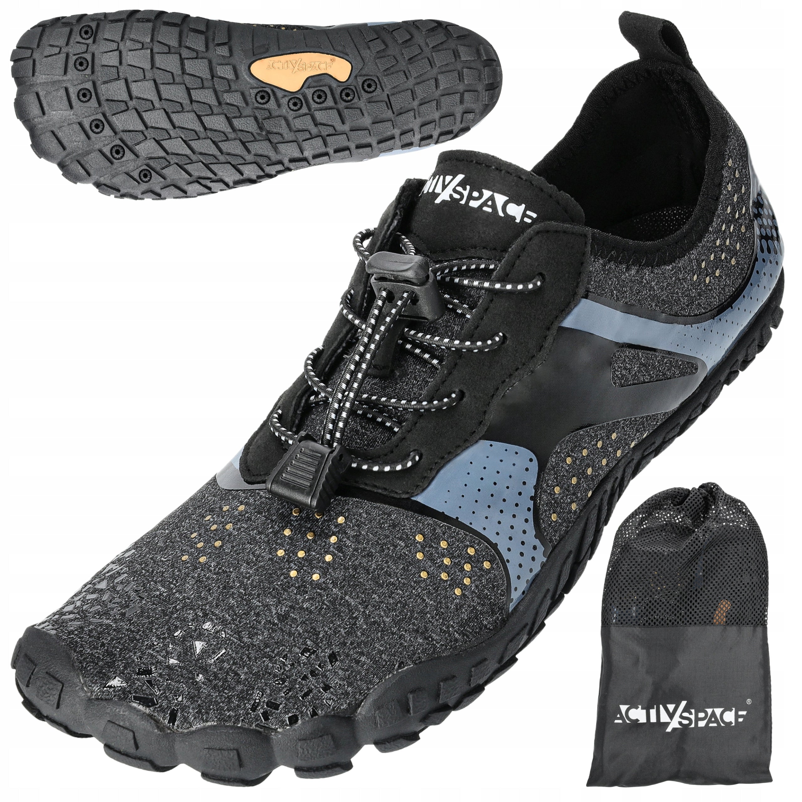 SWIMMING WATER SHOES FOR BEACH SEA URCHINS STONES REEF CORALS R 43 + BAG