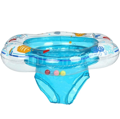 SWIMMING WHEEL FOR CHILDREN BABIES 52CM BLUE