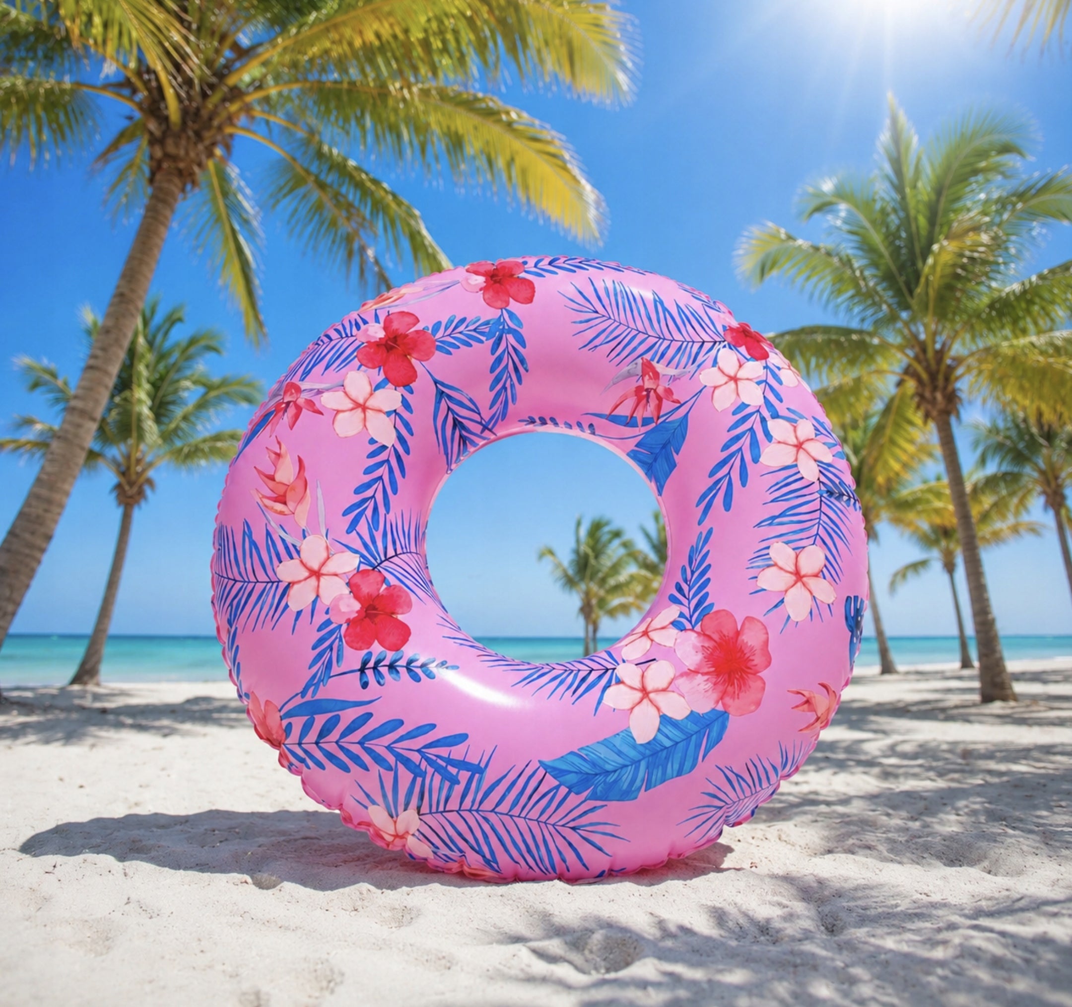 SWIMMING WHEEL INFLATABLE FOR WATER LARGE MATTRESS FOR BEACHES SWIMMING POOL 113 CM XXL Model KOŁO WODNE BASEN OGRODOWY MORZE WAKACJE