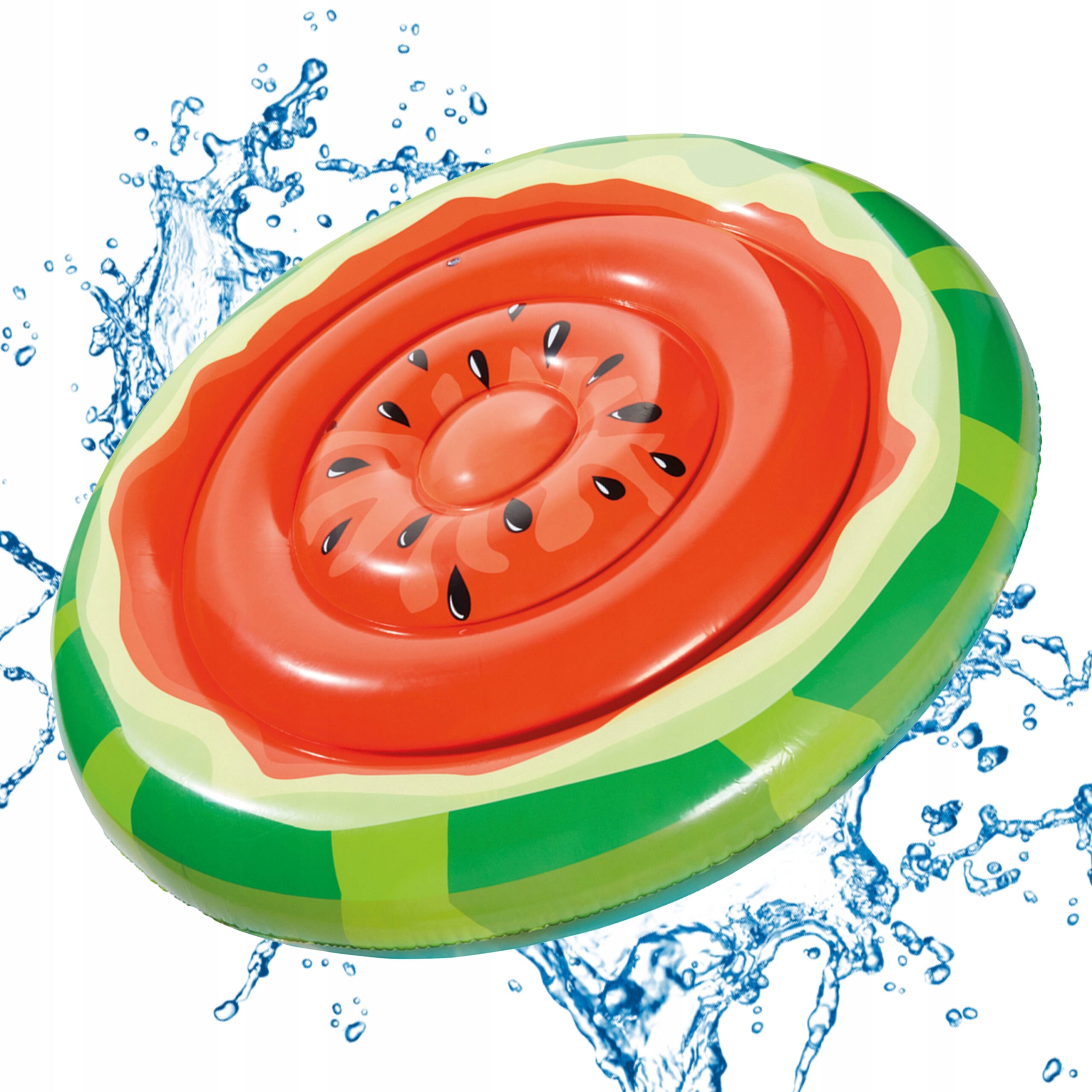 SWIMMING WHEEL INFLATABLE MATTRESS FOR POOL WATER BEACH LARGE WATERMELON CIRCLE Packaging status original