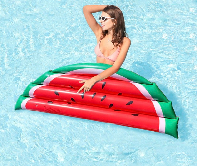 SWIMMING WHEEL LARGE MATTRESS INFLATABLE WATERMELON FOR ADULT CHILDREN Manufacturer code ARBUZ materac dmuchany plażowy