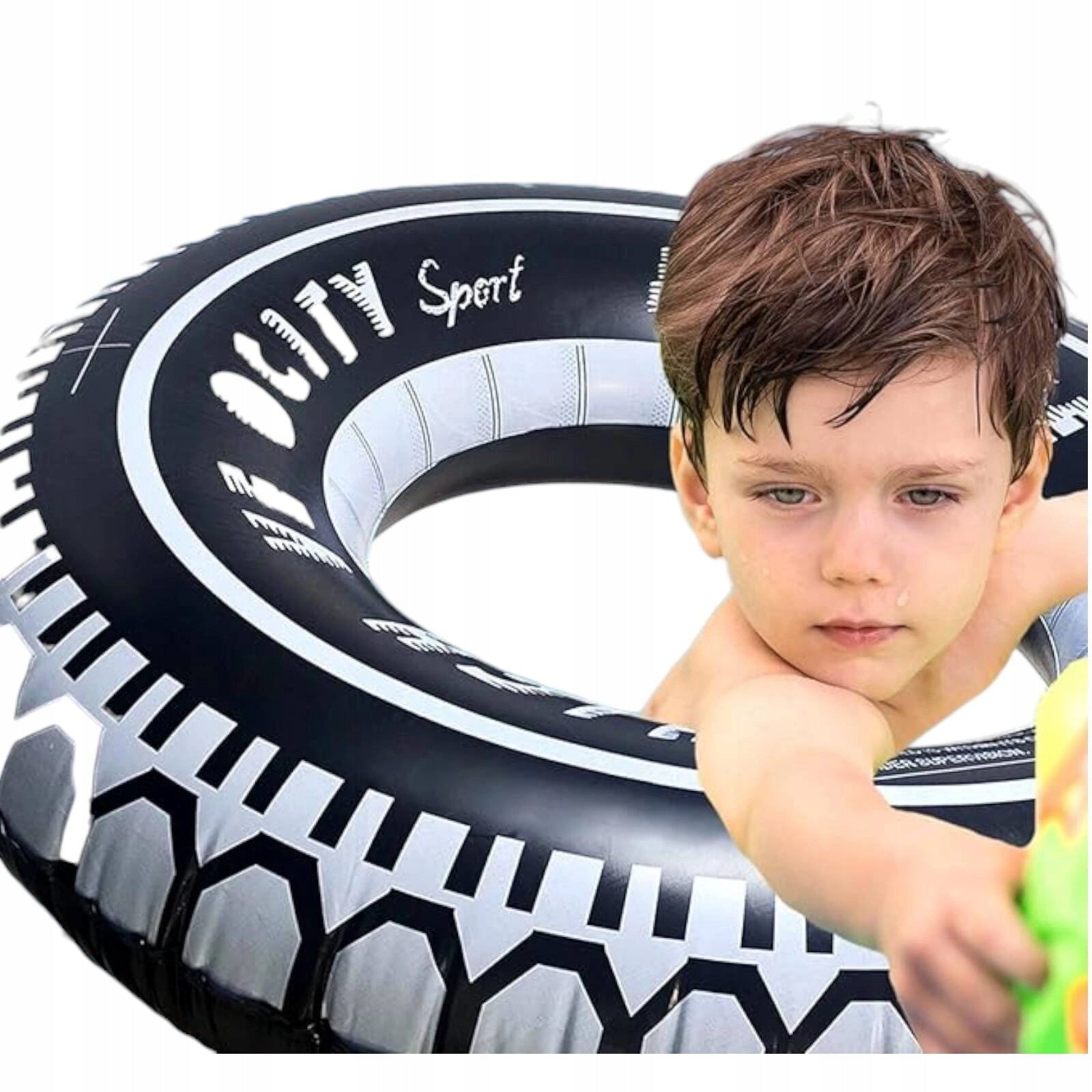 SWIMMING WHEEL TIRE 60CM INFLATABLE POOL WHEEL FOR BEACH BY THE WATER Manufacturer code 5907419735064