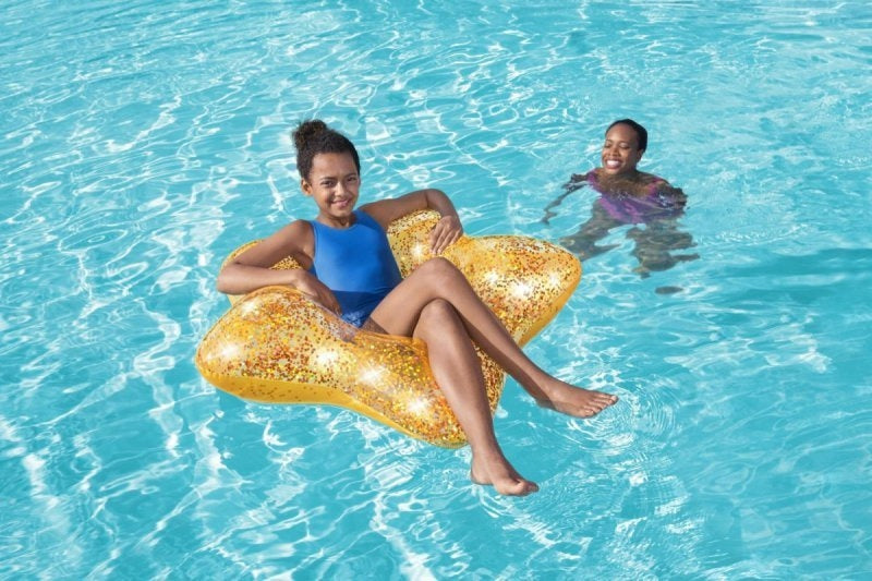 SWIMMING WHEEL WITH GLITTER STAR BESTWAY Brand Bestway