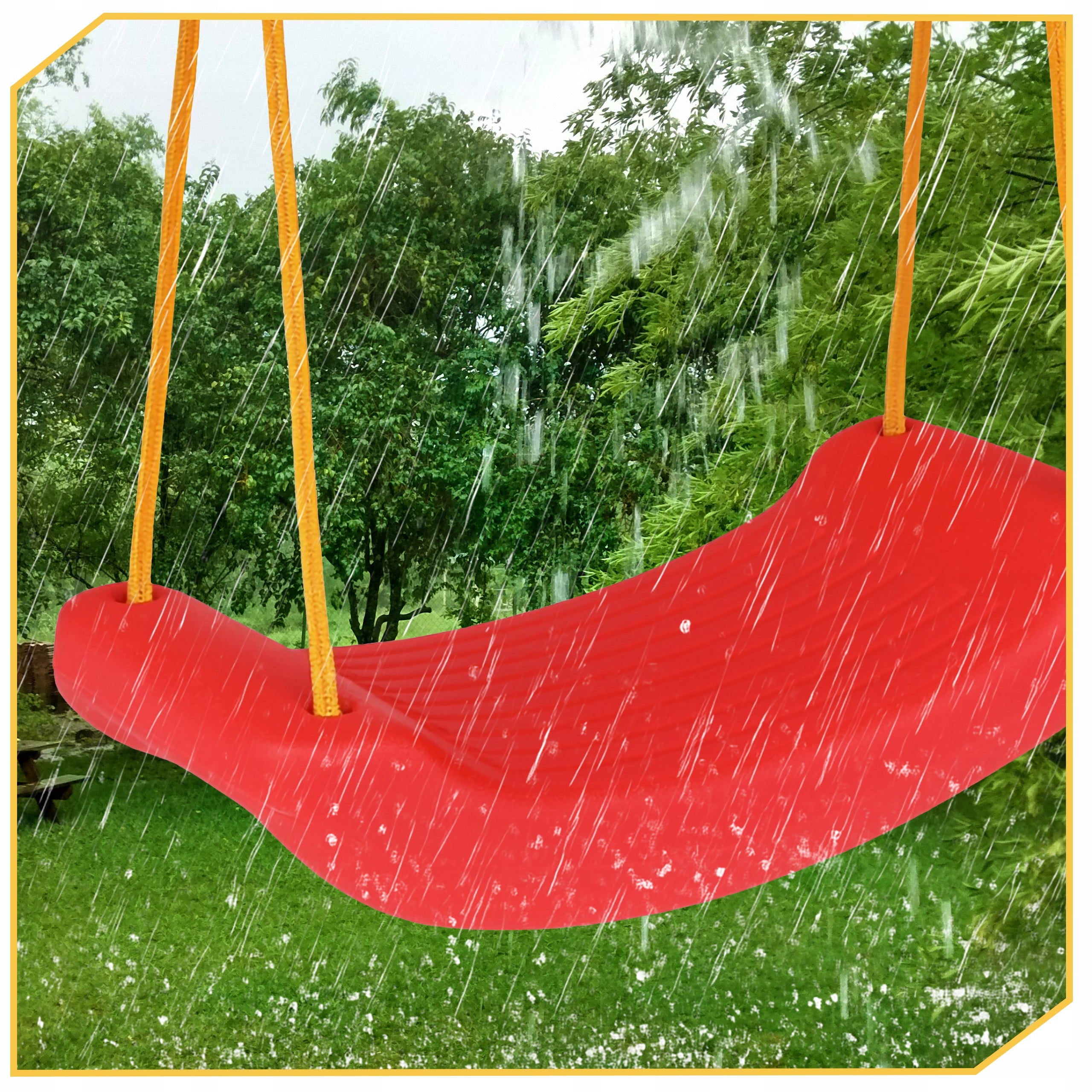 SWING FOR CHILDREN GARDEN BENCH BOARD SEAT STRONG Kid's age 3+ years