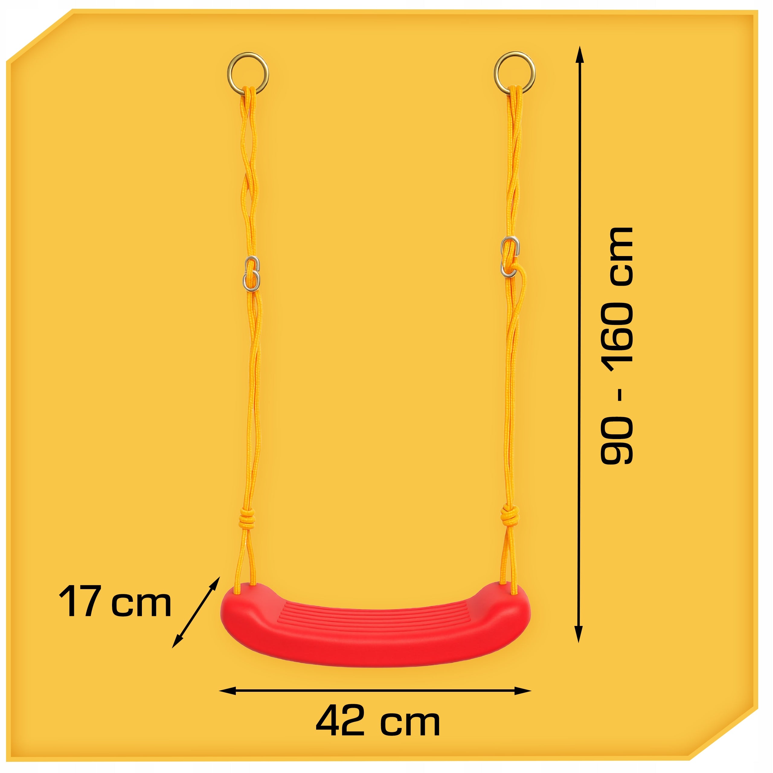 SWING FOR CHILDREN GARDEN BENCH BOARD SEAT STRONG Material synthetic