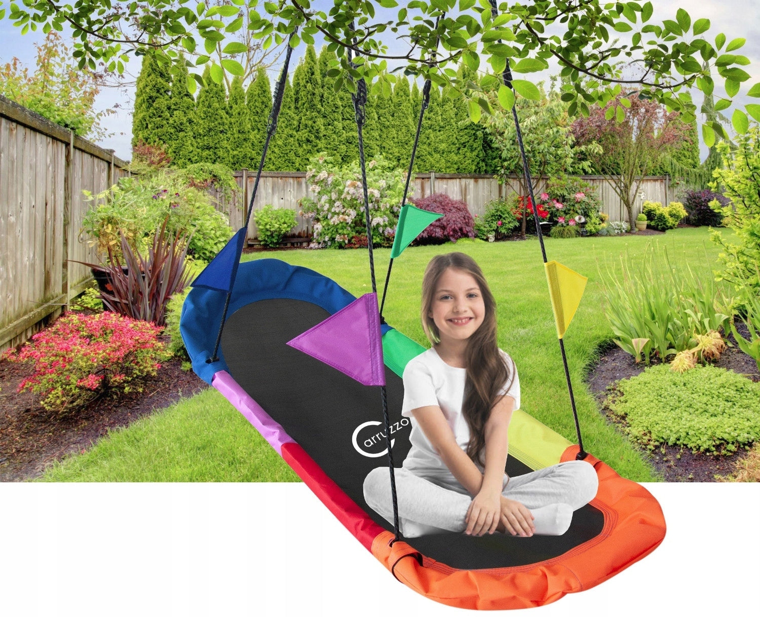 SWING Garden BOAT STORK NEST RECTANGULAR HAMMOCK XXXL 167 cm Manufacturer Carruzzo