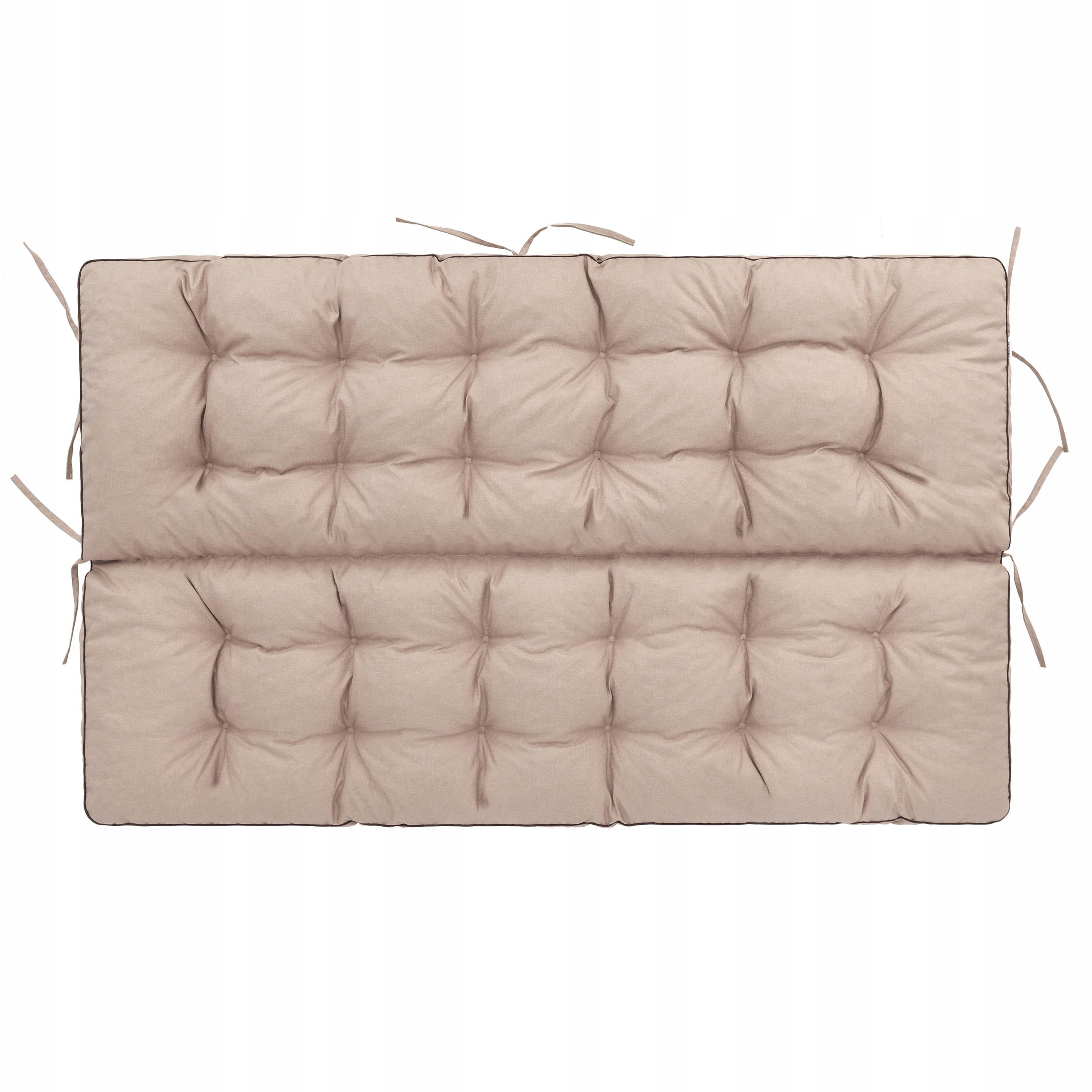 SWING PILLOW Cushion for Garden Bench WATERPROOF for 3 people 180cm Pillow width 180 cm