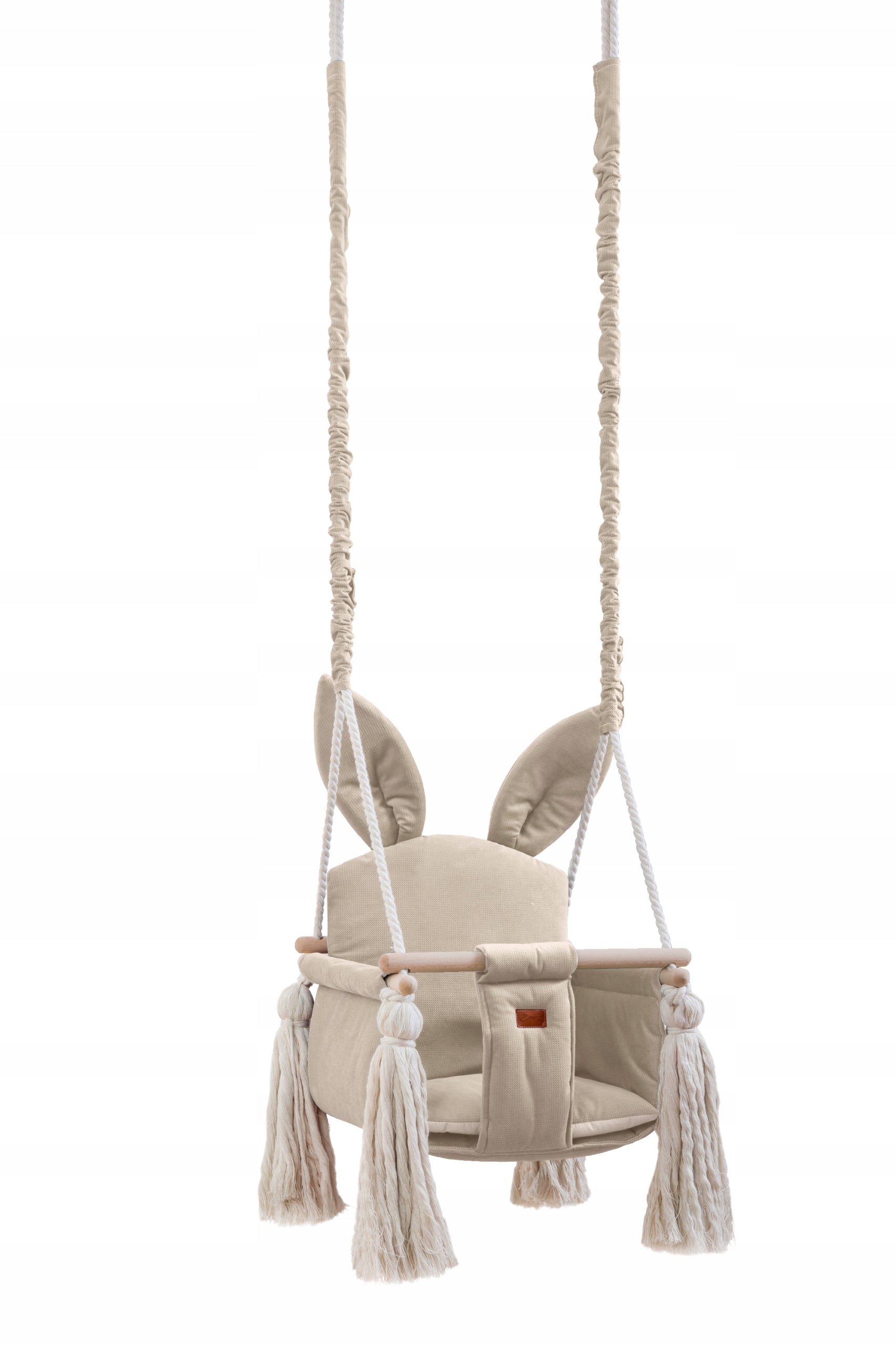 SWING for baby Bunny velvet house garden beige