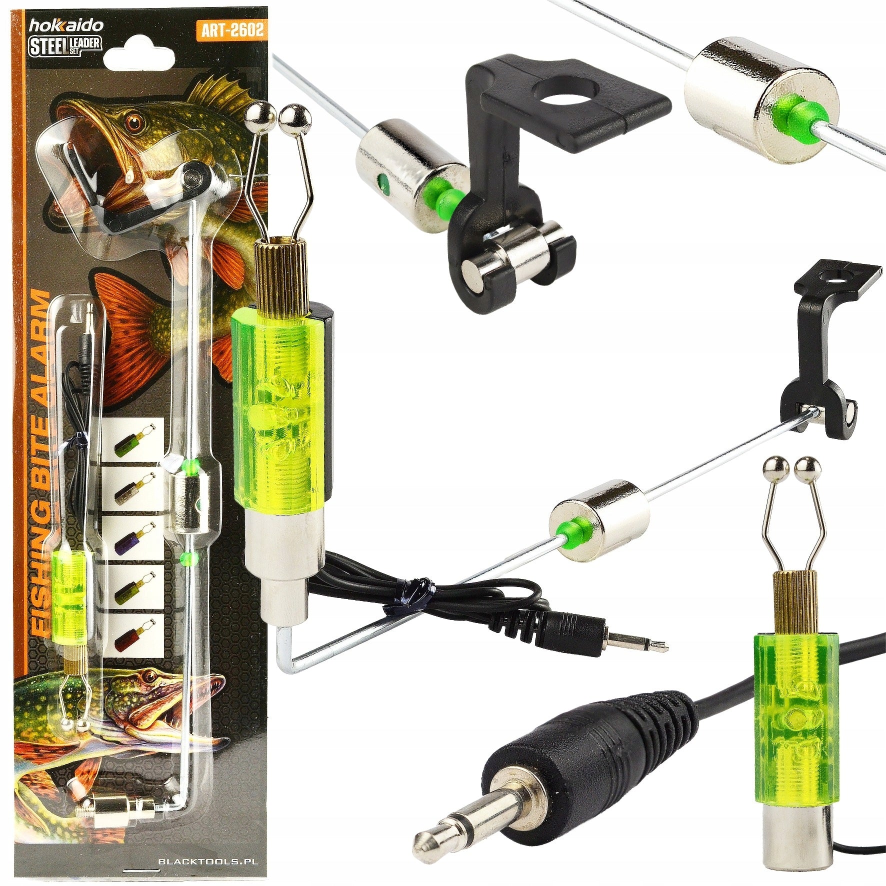 SWINGER BITE ALARM NIGHT ADJUSTABLE LOAD LED JACK 2,5 HOKKAIDO